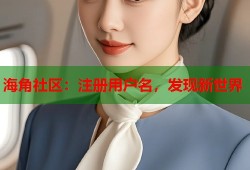 海角社区：注册用户名，发现新世界